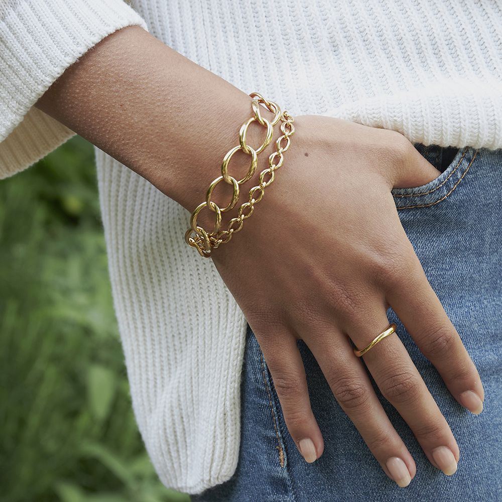 Dinny Hall HANDMADE SMALL HEAVYWEIGHT CHAIN BRACELET