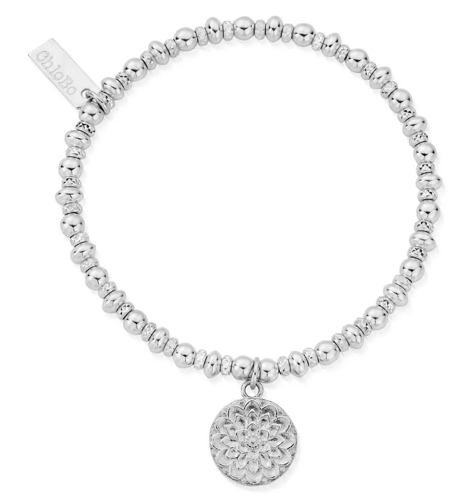 ChloBo Didi Sparkle Moon Flower Bracelet