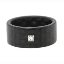 Load image into Gallery viewer, C6 CARBON PRINCESS DIAMOND RING 0.17ct
