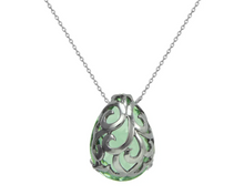 Load image into Gallery viewer, Fei Liu Small Pear Stone Pendant 18ct White Gold
