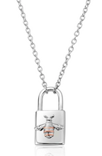 Load image into Gallery viewer, Clogau Honey Bee Padlock Necklace
