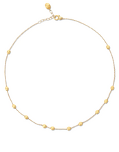 Load image into Gallery viewer, Nanis - &quot;SOFFIO&quot; GOLD BOULES COLLAR NECKLACE

