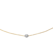 Load image into Gallery viewer, Nanis - &quot;ÉLITE&quot; GOLD AND DIAMONDS LIGHT POINT NECKLACE
