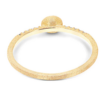 Load image into Gallery viewer, Nanis - &quot;ÉLITE&quot; DIAMONDS AND HAND-ENRAVED GOLD ELEGANT ENGAGEMENT RING
