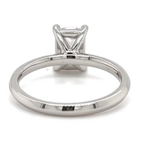 Load image into Gallery viewer, CERTIFIED PLATINUM LAB GROWN DIAMOND RADIANT CUT  ENGAGEMENT RING  1.00ct
