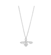 Load image into Gallery viewer, Catherine Zoraida Silver Little Bee Pendant
