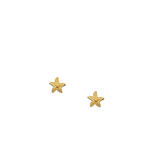 Catherine Zoraida Gold Starfish Studs
