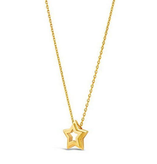 Dinny Hall Stargazer Mini Double Star Pendant