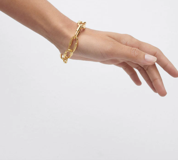 PDPAOLA LOOP CHAIN BRACELET