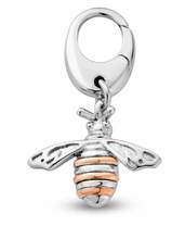 Load image into Gallery viewer, Clogau Tree of Life® Insignia Silver Honey Bee Charm
