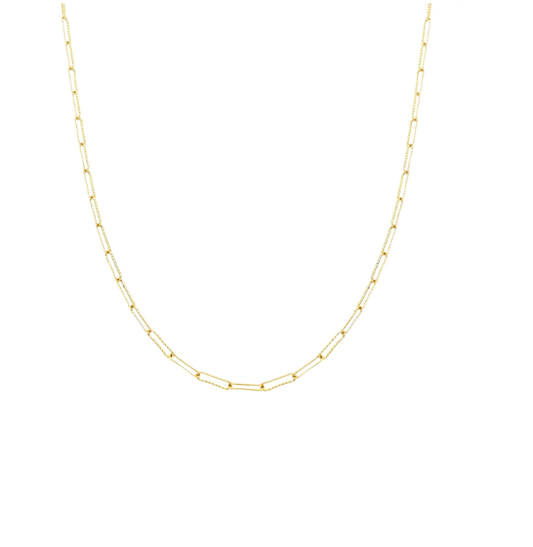 Catherine Zoraida 9ct Solid Gold Fine Glitter Chain Necklace