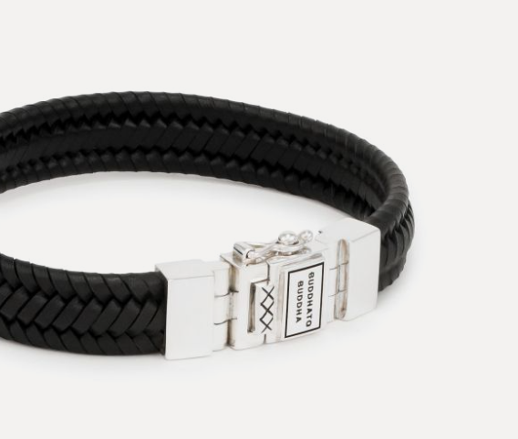 BRACELET Edwin Small Leather Black