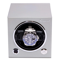 Load image into Gallery viewer, Rapport Watch Winders - Evo Cube Watch Winder Platinum Silver
