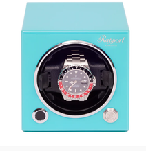 Load image into Gallery viewer, Rapport Watch Winders - Evo Cube Watch Winder Aqua - Limited Edition
