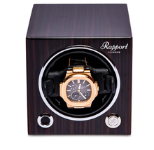 Load image into Gallery viewer, Rapport Watch Winders - Evo Cube Watch Winder Macassar
