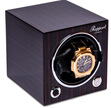 Load image into Gallery viewer, Rapport Watch Winders - Evo Cube Watch Winder Macassar
