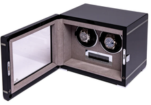 Load image into Gallery viewer, Rapport Watch Winders - Formula Duo Watch Winder - Black
