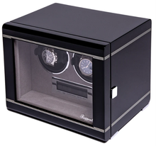 Load image into Gallery viewer, Rapport Watch Winders - Formula Duo Watch Winder - Black
