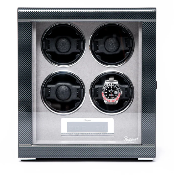 Rapport Watch Winders - Formula Quad Watch Winder - Carbon Fibre