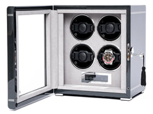 Load image into Gallery viewer, Rapport Watch Winders - Formula Quad Watch Winder - Carbon Fibre
