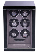 Load image into Gallery viewer, Rapport Watch Winders - Formula Six Watch Winder - Carbon Fibre
