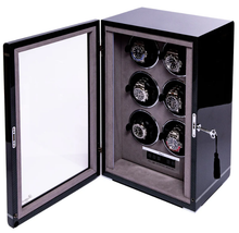 Load image into Gallery viewer, Rapport Watch Winders - Formula Six Watch Winder - Carbon Fibre
