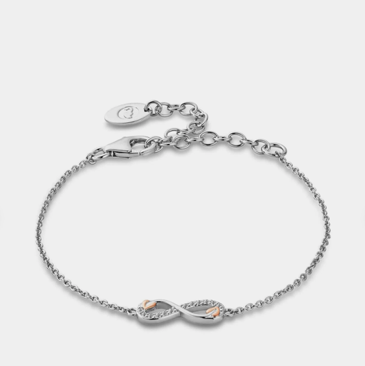 Clogau Tree of Life® Sterling Silver Infinity Bracelet with Topaz