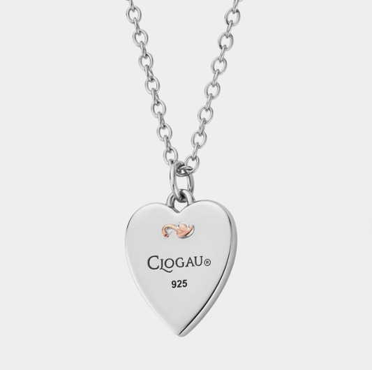 Clogau Insignia Sterling Silver Heart Pendant