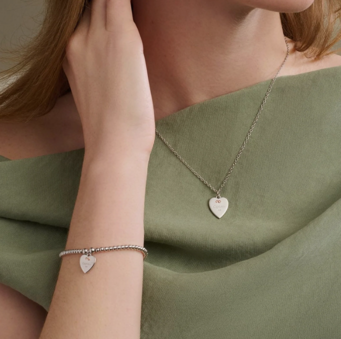 Clogau Insignia Sterling Silver Heart Pendant