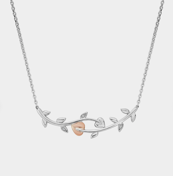 Clogau Tree of Life® Sterling Silver Vine Necklace with Topaz
