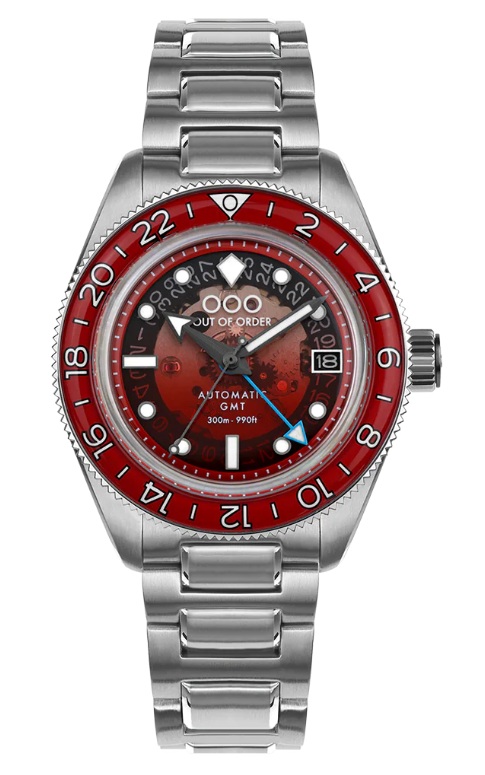 OUT OF ORDER WATCH SPRITZ BITTER AUTOMATIC GMT - LIMITED EDITION