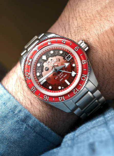 OUT OF ORDER WATCH SPRITZ BITTER AUTOMATIC GMT - LIMITED EDITION