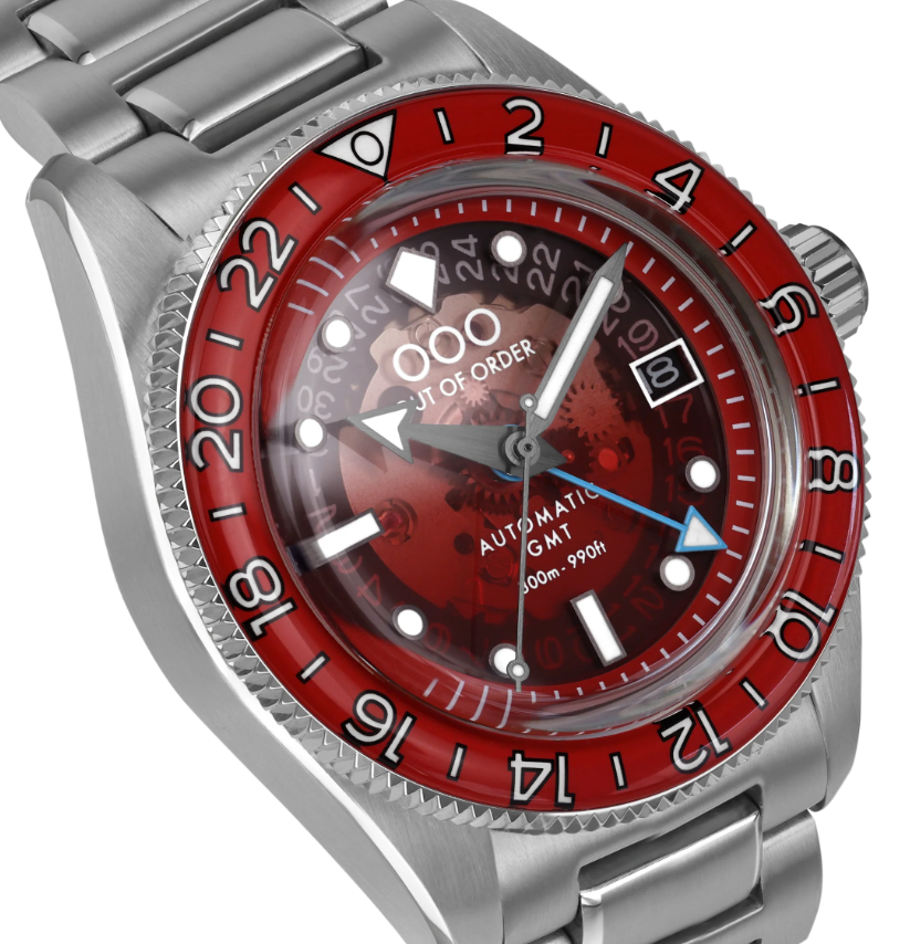 OUT OF ORDER WATCH SPRITZ BITTER AUTOMATIC GMT - LIMITED EDITION