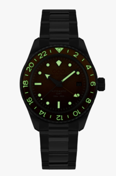 OUT OF ORDER WATCH NEGRONI AUTOMATIC GMT - ULTRA BRUSHED