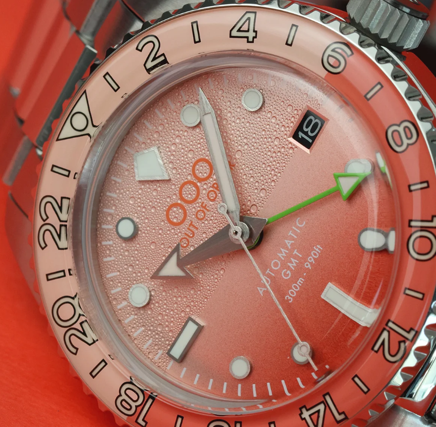 OUT OF ORDER WATCH PALOMA AUTOMATIC GMT - ULTRA BRUSHED