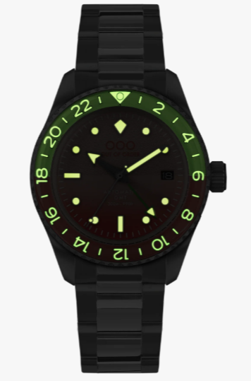 OUT OF ORDER WATCH PALOMA AUTOMATIC GMT - ULTRA BRUSHED