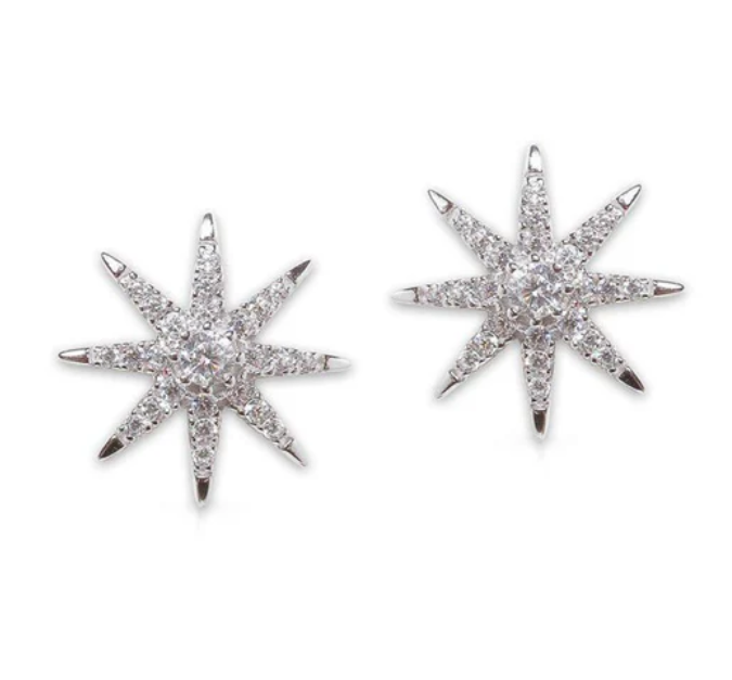 CARAT LONDON VEGA STUDS STERLING SILVER