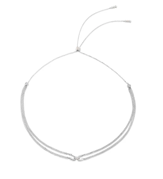 CARAT LONDON Cyndi Necklace Sterling Silver