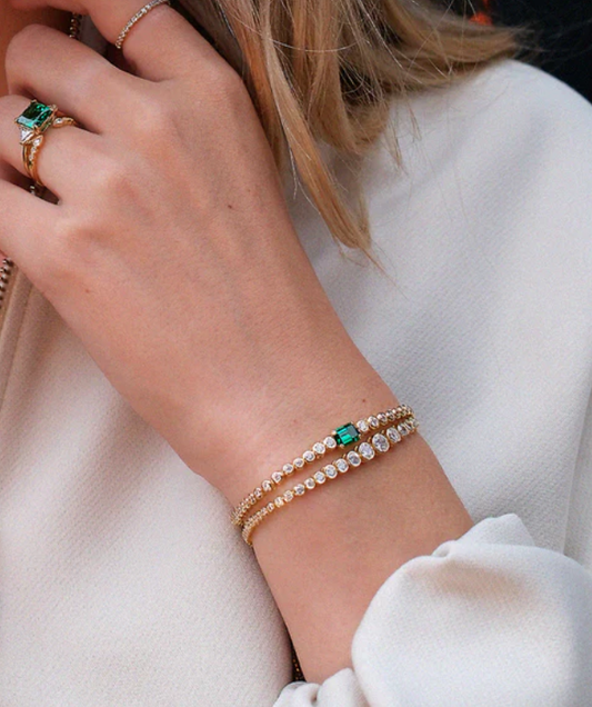 CARAT LONDON Quentin Bracelet Gold Vermeil