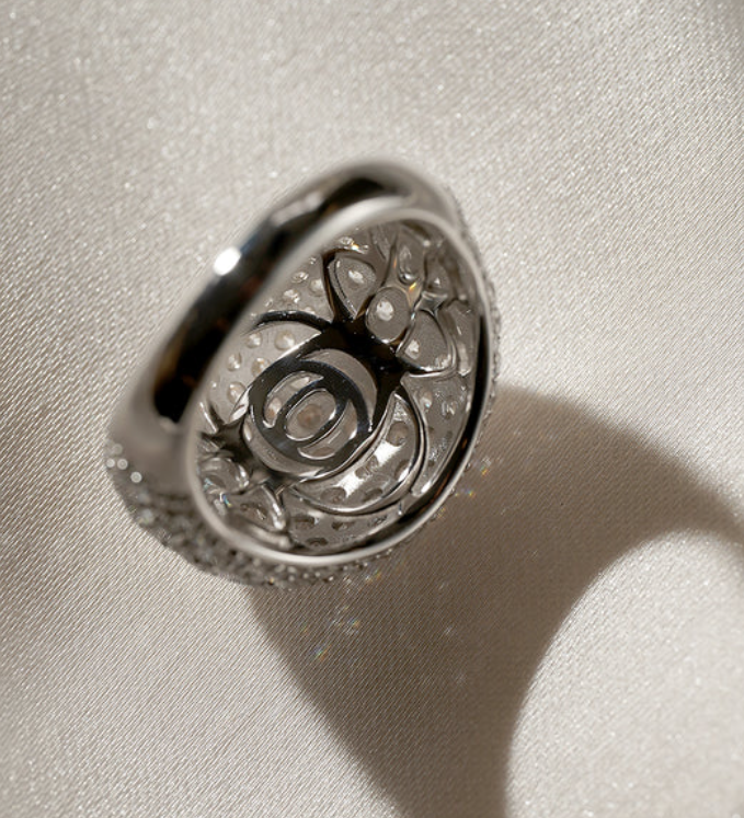 CARAT LONDON Reese Ring Sterling Silver