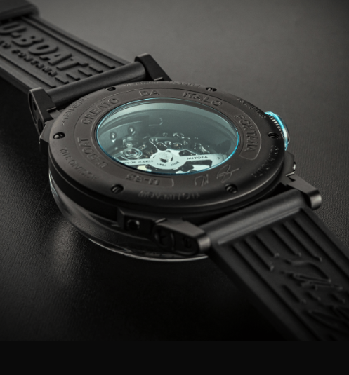 U-BOAT WATCH U-65 AUTOMATIC 44mm PVD TURQUOISE