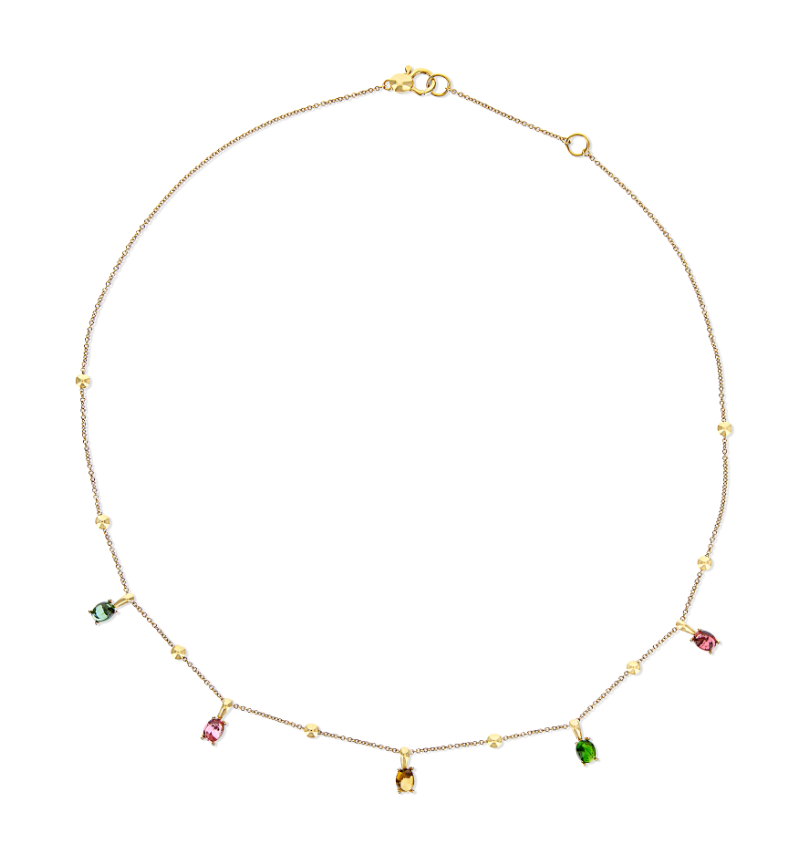 Nanis - DANCING TOURMALINES NECKLACE