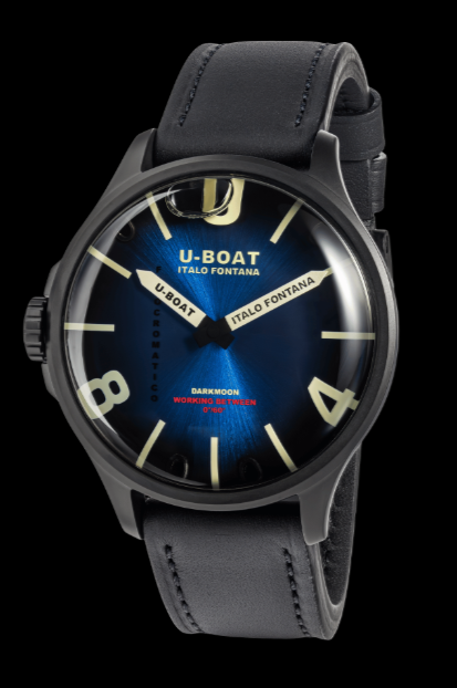 U-BOAT DARKMOON KAMA PVD BLUE REF. 3341