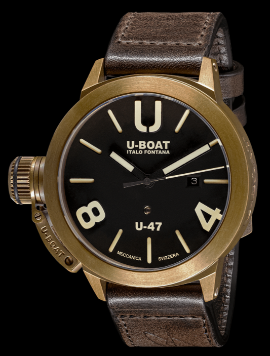 CLASSICO U-47 Automatic 47mm Watch | Aged Bronze 7797
