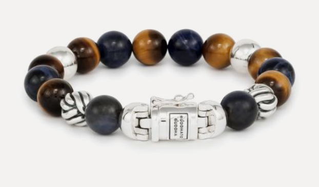 Bracelet Spirit Bead Mix Sodalite Tiger eye