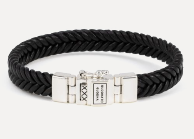 BRACELET Barbara Leather Bracelet Black