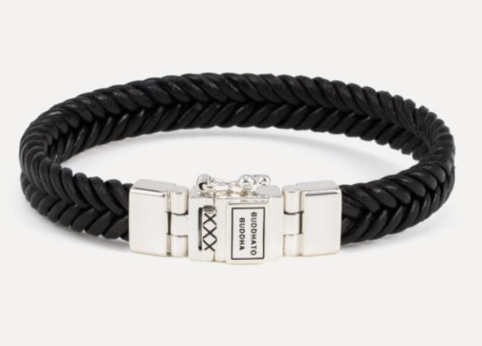 BRACELET Barbara Leather Bracelet Black