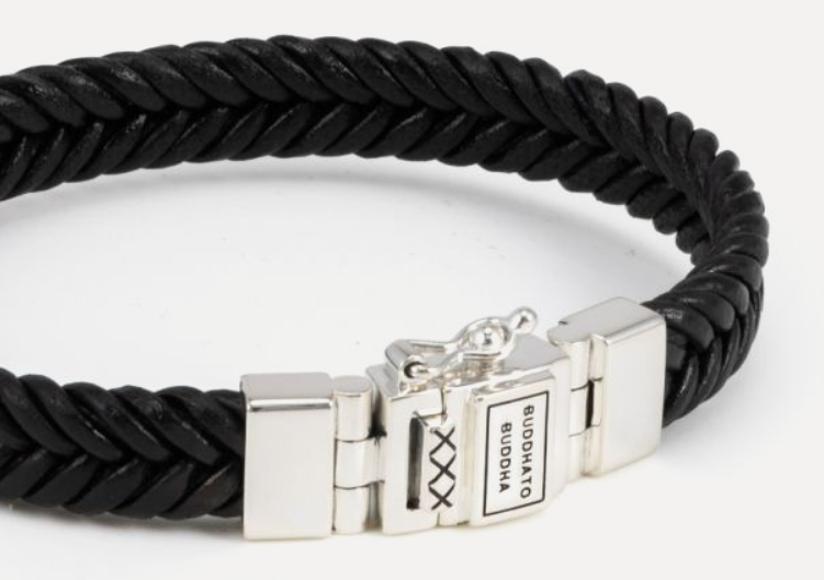 BRACELET Barbara Leather Bracelet Black