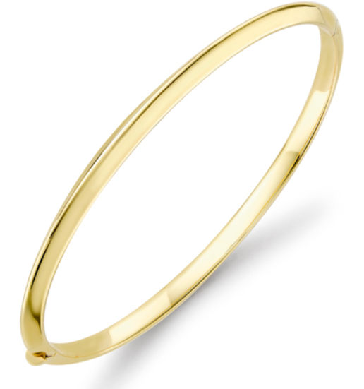 9ct Gold Classic Bangle