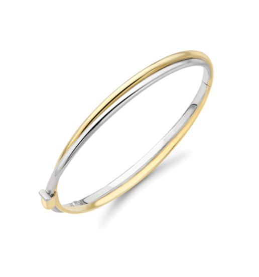 9ct. Two Tone Bangle
